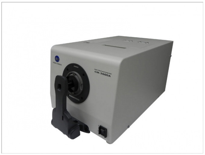 Spettrofotometro portatile del tester di intensità di colore di SCE CM-3600A di Minolta D/8 SCI/per riflettanza & la trasmissione