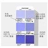Solid Coated / Uncoated Paper Paint Color Cards 2019 Pantone GP6102A Color Bridge Guide Set
