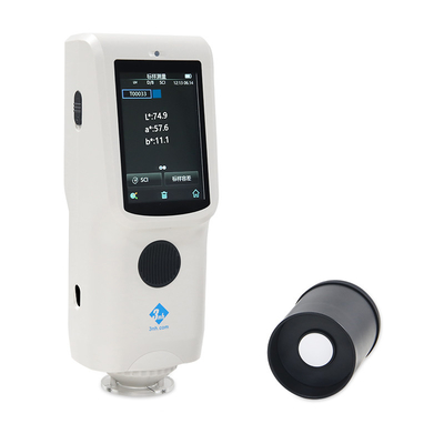 colorimetro portatile del laboratorio per prodotti alimentari del tessuto del tessuto del tester di analisi cromatica di Digital dello spettrofotometro di 3nh CR9